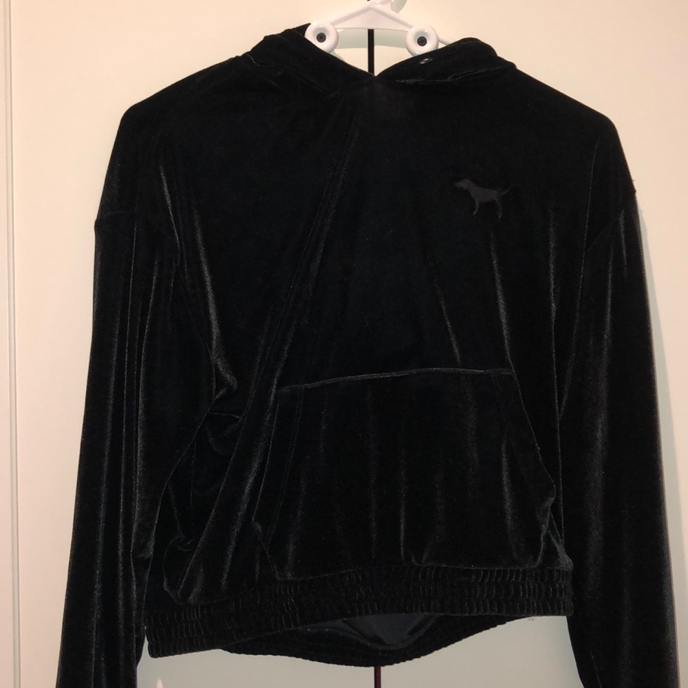 PINK Suede Hoodie
